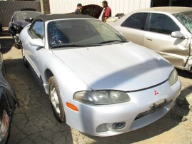 1999 MITSUBISHI ECLIPSE GS, 2.4L 5SPEED, COLOR SILVER, STK 153706